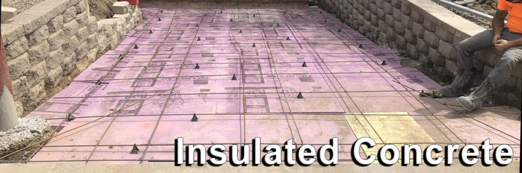 Goodmanson Construction installs insulated concrete for an underground parking lot entrance.