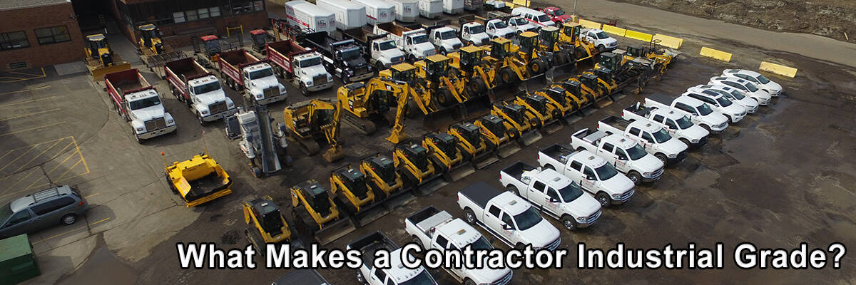 A Photo of the Goodmanson Construction Fleet